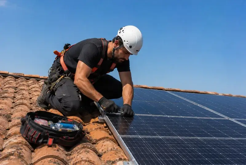 Maintenance et monitoring de panneaux solaires à Arcachon