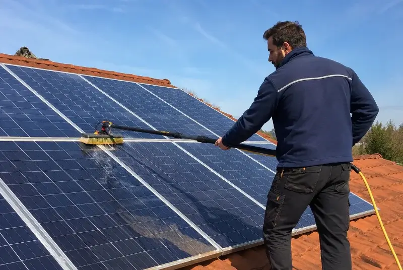 Nettoyage et entretien de panneaux solaires à Arcachon